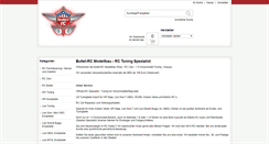 Desktop Screenshot of bullet-rc.de
